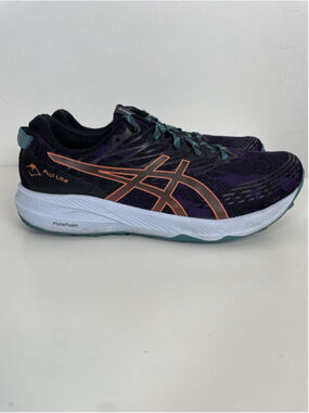 ASICS Fuji Lite 3 Running Shoes Women Size 9.5 Night Shade Trail Sneakers